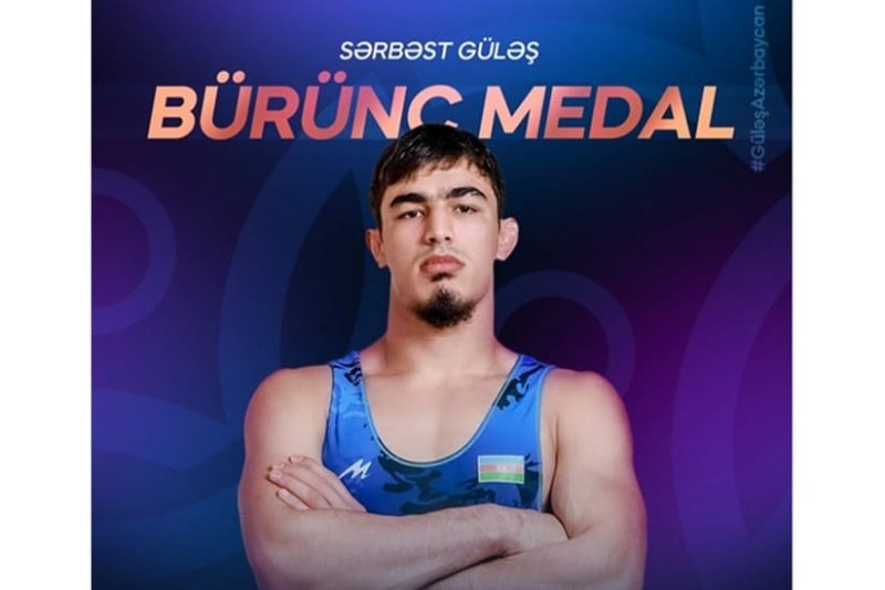 Azərbaycan güləşçisi dünya çempionatında bürünc medal qazanıb