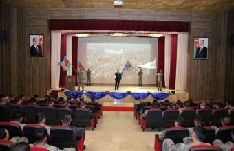Azərbaycan Ordusunda Müstəqilliyin Bərpası Günü qeyd olunub -