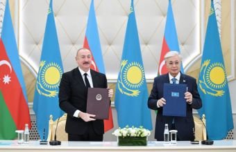 Azərbaycan-Qazaxıstan sənədləri mübadilə olunub -