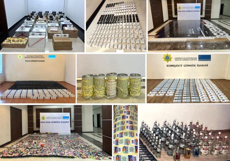 Azərbaycana 9 ayda 40 milyon ədədə yaxın siqaretin gətirilməsinin qarşısı alınıb