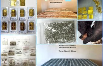 Azərbaycana qanunsuz yolla 1 300 karata yaxın qiymətli daşların gətirilməsinin qarşısı alınıb