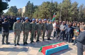 Birinci Qarabağ müharibəsinin itkin şəhidi Lətif Şahhüseynov Sumqayıtda torpağa tapşırılıb