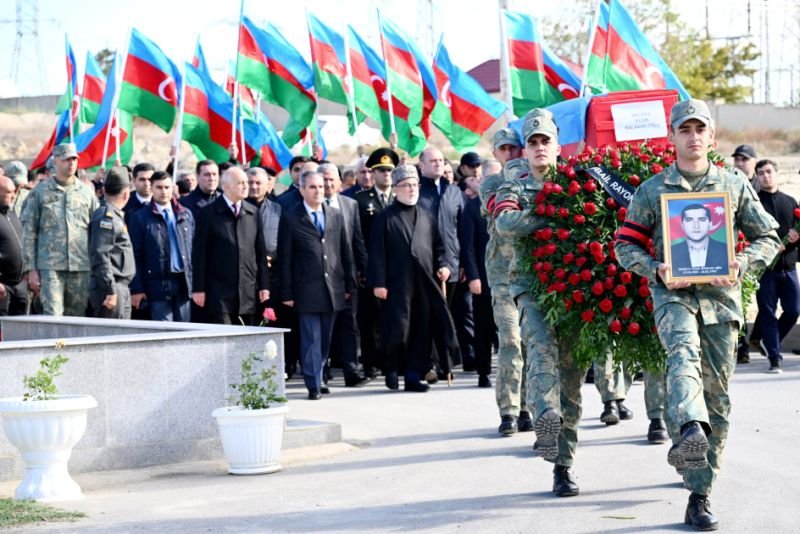 Birinci Qarabağ müharibəsinin şəhidi Elçin Quliyev dəfn edilib -