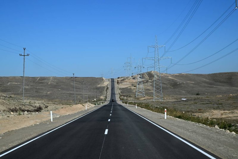 Cəbrayıldakı yeni avtomobil yolu sakinlərin rahat gediş-gəlişini təmin edəcək