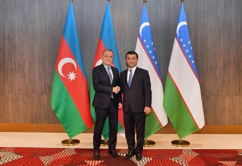 Ceyhun Bayramov Bəxtiyor Saidov ilə görüşüb