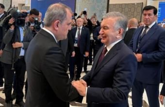 Ceyhun Bayramov Özbəkistan Prezidenti ilə görüşüb