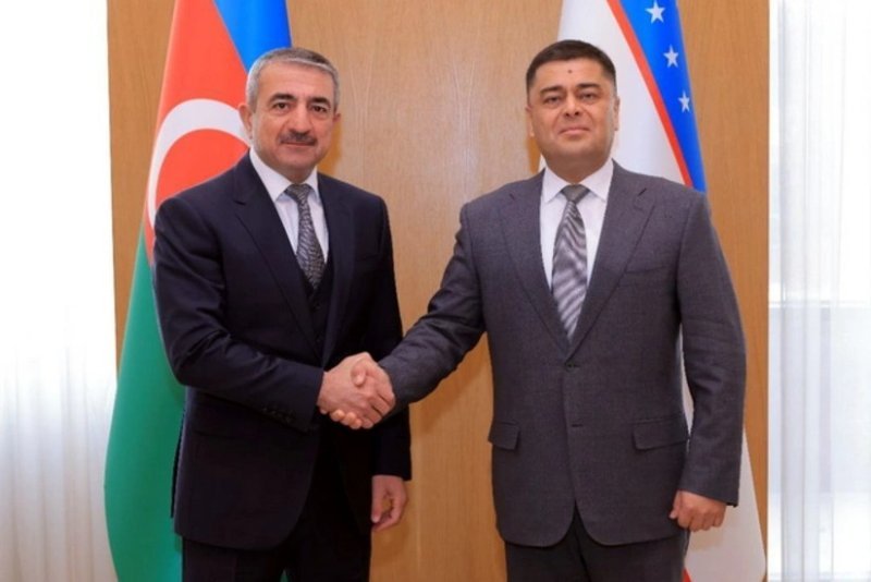 Elçin Quliyevlə Salimjon Xusanov arasında görüş keçirilib