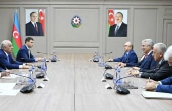 Əli Əsədov İstanbul Sənaye Palatası İdarə Heyətinin sədri ilə görüşüb