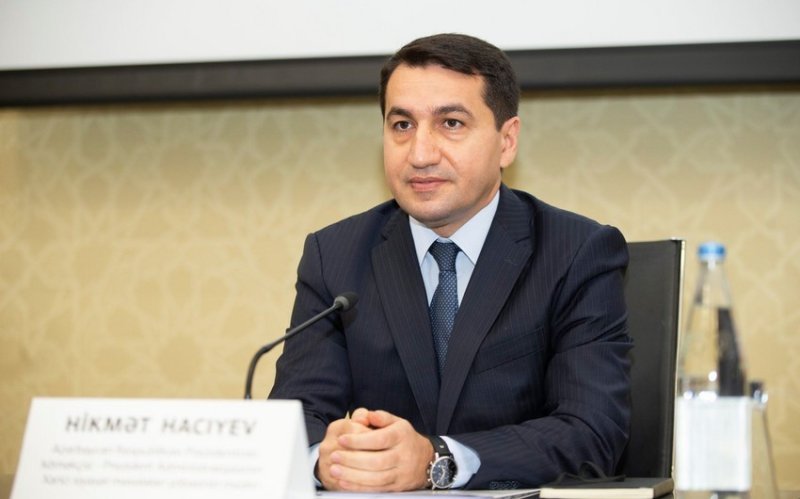 Hikmət Hacıyev Prezident İlham Əliyevin son səfərləri ilə bağlı paylaşım edib