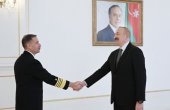 İlham Əliyev ABŞ Mərkəzi Komandanlığının komandanını qəbul edib -