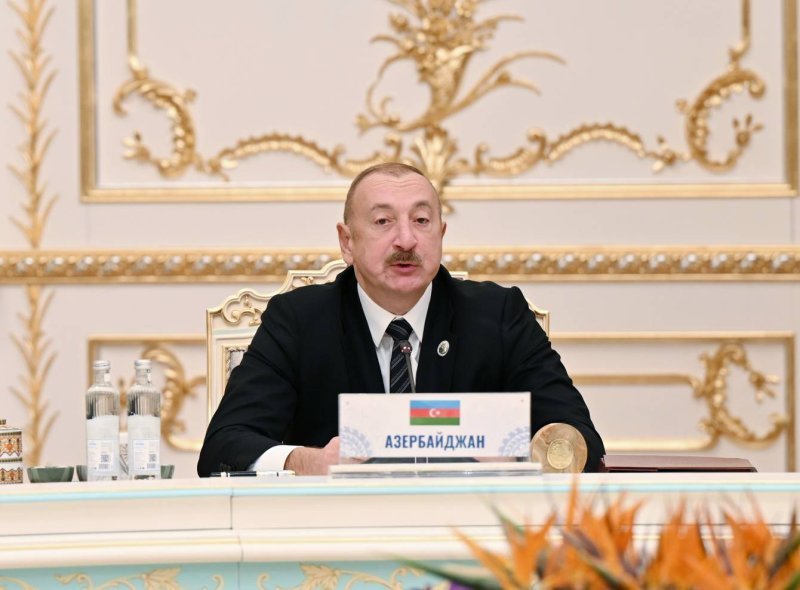 İlham Əliyev: Tacikistan ilə Azərbaycan arasında münasibətlər ardıcıl şəkildə inkişaf edir