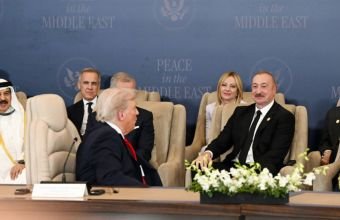 İlham Əliyev Yaxın Şərq Sülh Sammitində iştirakı ilə bağlı paylaşım edib