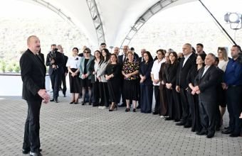 İlham Əliyev: Zəngilan çox önəmli nəqliyyat mərkəzlərindən birinə çevriləcək