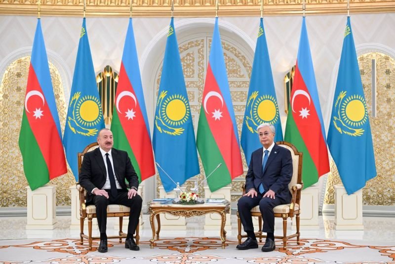 İlham Əliyevin Kasım-Jomart Tokayev ilə təkbətək görüşü olub -