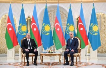 İlham Əliyevin Kasım-Jomart Tokayev ilə təkbətək görüşü olub -