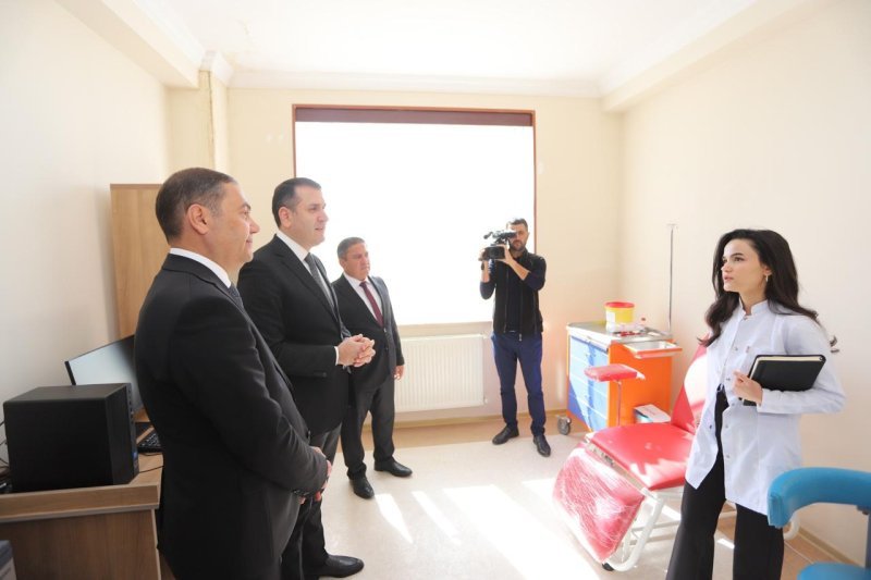Kəngərli rayonunda Təcili Tibbi Yardım Xidmətinin yeni geolokasiyası istifadəyə verilib -