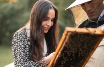 Leyla Əliyeva Qəbələdə "Gənc arıçı" layihəsinin iştirakçısı ilə görüşüb -