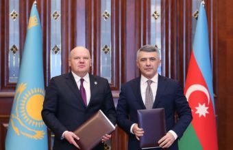 Məhkəmə-Hüquq Şurası Qazaxıstan Ali Məhkəmə Şurası ilə Anlaşma Memorandumu imzalayıb