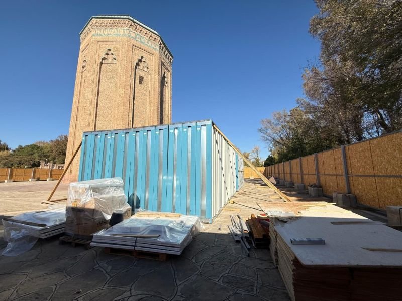 Möminə Xatun türbəsinin bərpası istiqamətində görülən işlər açıqlanıb -