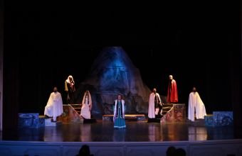Naxçıvan Dövlət Milli Dram Teatrında Hüseyn Cavidin “Ana” əsərinin ictimai baxışı keçirilib -