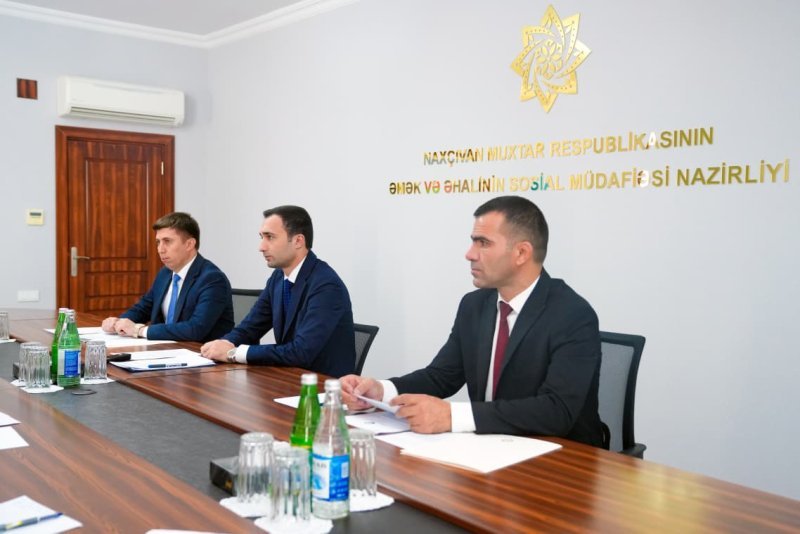 Naxçıvan Muxtar Respublikasında İnklüziv sosial inkişaf və sosial təminat üzrə Alt İşçi qrupun iclası keçirilib