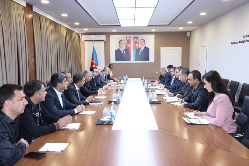 Naxçıvan Muxtar Respublikasının İqtisadiyyat Nazirliyində mebel istehsalçıları ilə görüş keçirilib