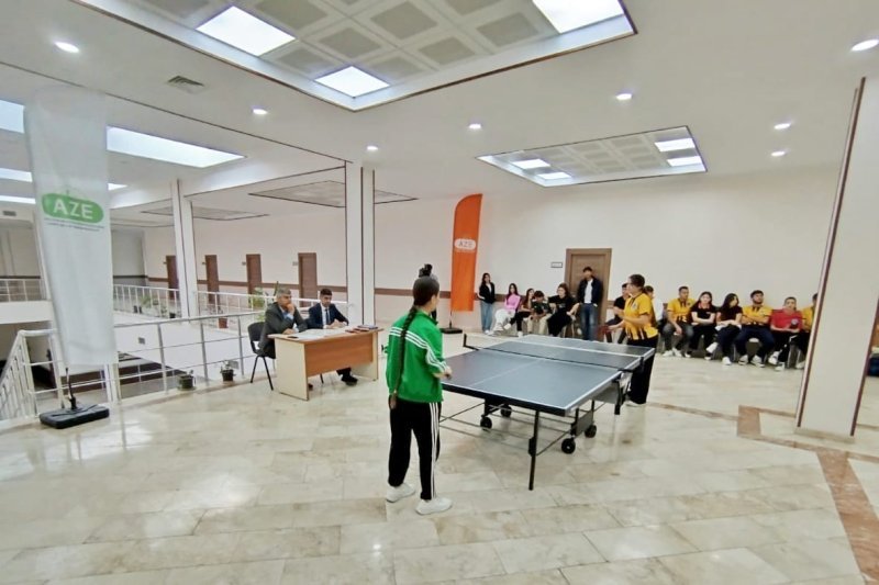 Naxçıvanda tələbələr arasında stolüstü tennis birinciliyi keçirilib -