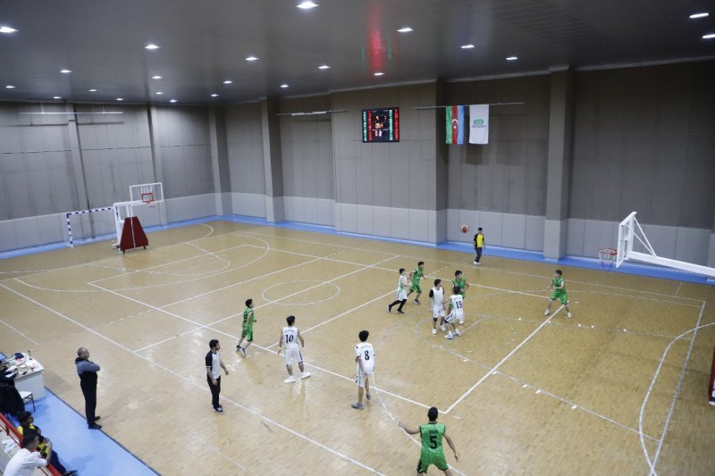 Naxçıvanda Zəfər Gününə həsr olunmuş basketbol yarışı keçirilib -