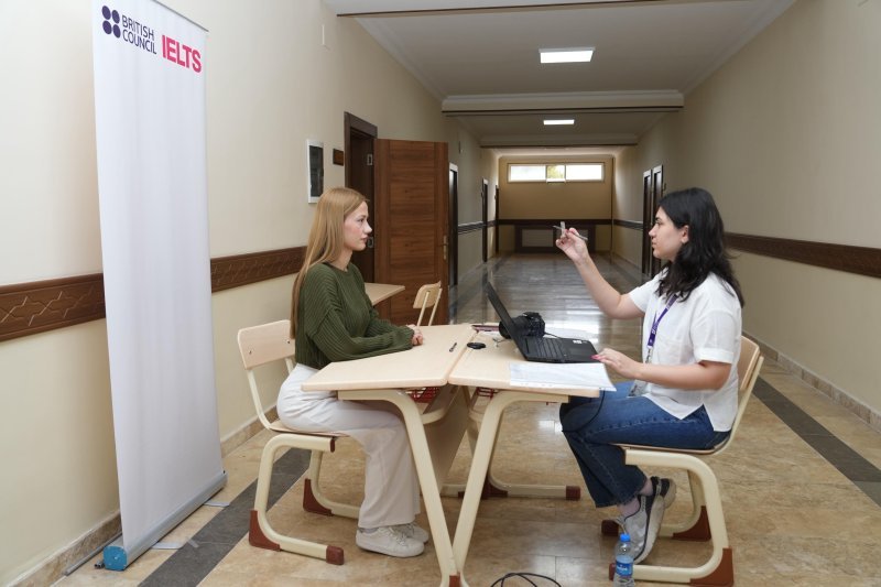 NDU-da 2025-ci ilin beşinci IELTS imtahanı keçirilib