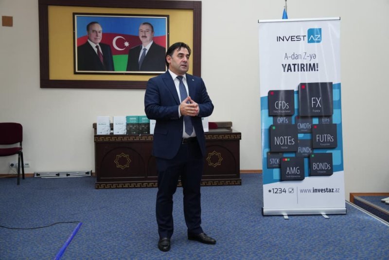 NDU-da “Invest-AZ İnvestisiya Şirkəti” tərəfindən  tələbələrə seminar keçirilib -