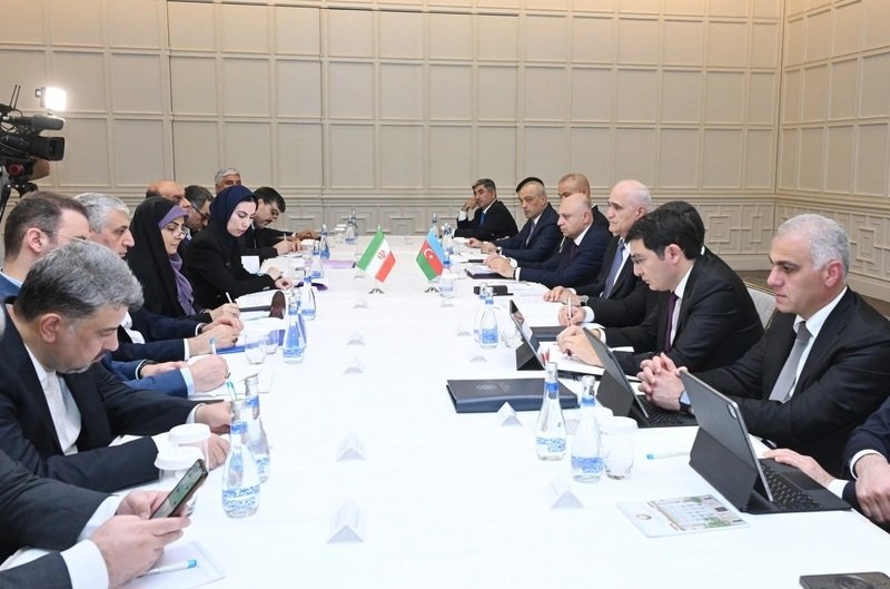 Şahin Mustafayev Fərzanə Sadiqlə görüşüb
