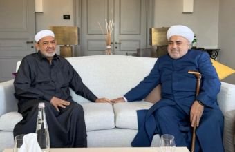 Şeyxülislam Allahşükür Paşazadə Romada Əl-Əzhər şeyxi ilə görüşüb
