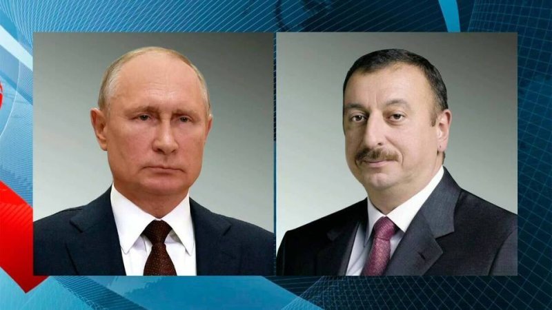 Vladimir Putin Prezident İlham Əliyevə zəng edib