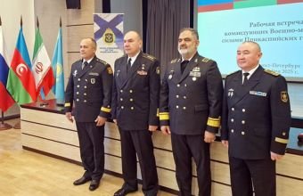 Xəzəryanı ölkələrin HDQ komandanlarının görüşü keçirilib