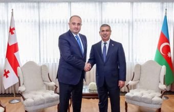 Zakir Həsənovla İrakli Çikovani arasında görüş keçirilib