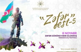 “ZəfərFest-5” yaradıcılıq festivalı keçiriləcək