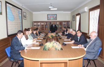 AMEA Naxçıvan Bölməsi Rəyasət Heyətinin iclası keçirilib