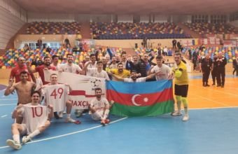 “Araz-Naxçıvan” futzal klubu 1/8 finala yüksəlib