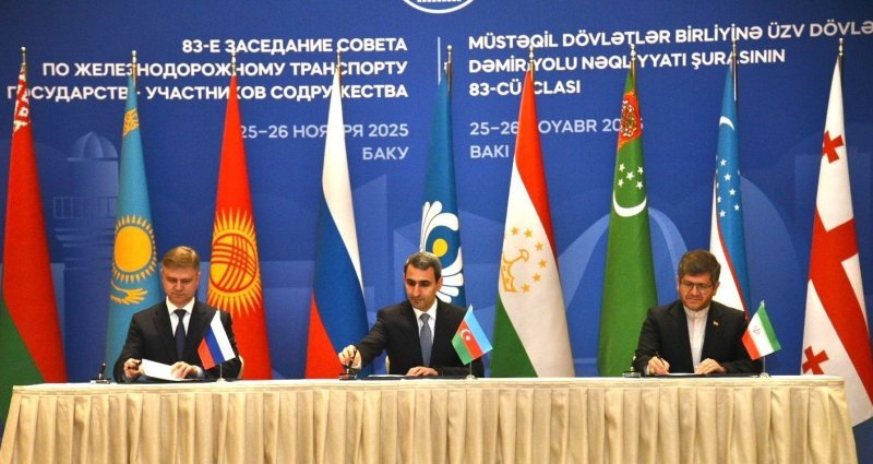 Azərbaycan, İran və Rusiya arasında üçtərəfli Anlaşma Memorandumu imzalanıb