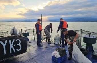 Dənizdə batma təhlükəsi ilə üzləşən balıqçılar xilas ediliblər -