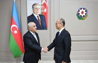 Əli Əsədov Masato Kanda ilə görüşüb -