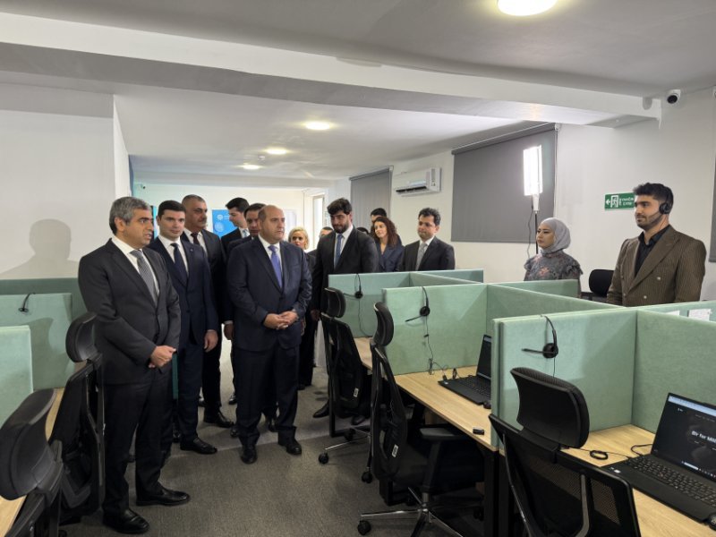 Füzulidə “m10” və “Milliön” telesatış mərkəzi istifadəyə verilib