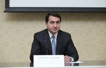 Hikmət Hacıyev Zəngəzur dəhlizindən foto paylaşıb