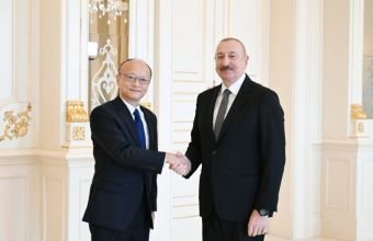 İlham Əliyev Asiya İnkişaf Bankının nümayəndə heyətini qəbul edib -