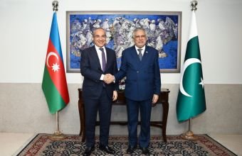 Mikayıl Cabbarov Məhəmməd İshaq Dar ilə görüşüb