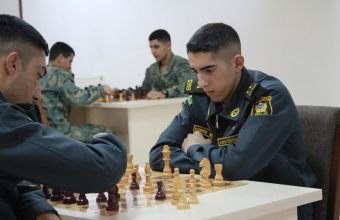 Naxçıvan Hərbi Kollecində “Zəfər addımları” adlı idman, zəka və intellektual oyunlar keçirilib -