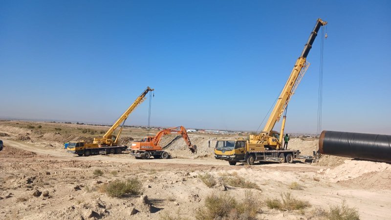 Naxçıvanda “Araz-1” və “Araz-2” nasos stansiyaları yenidən qurulur -