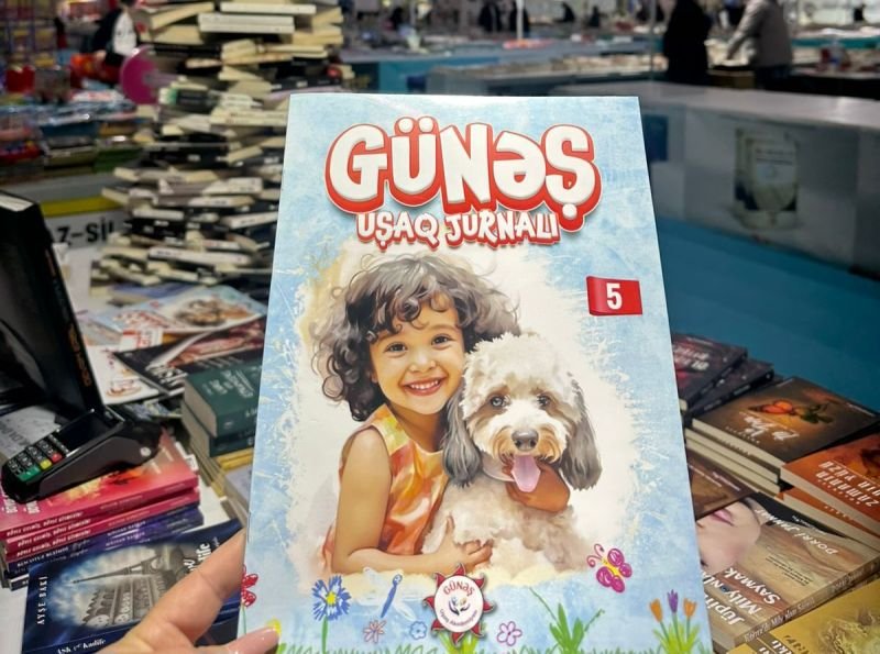 Naxçıvanda nəşr olunan “Günəş” uşaq jurnalı Ərzurum Kitab Sərgisində minlərlə oxucuya təqdim olunub