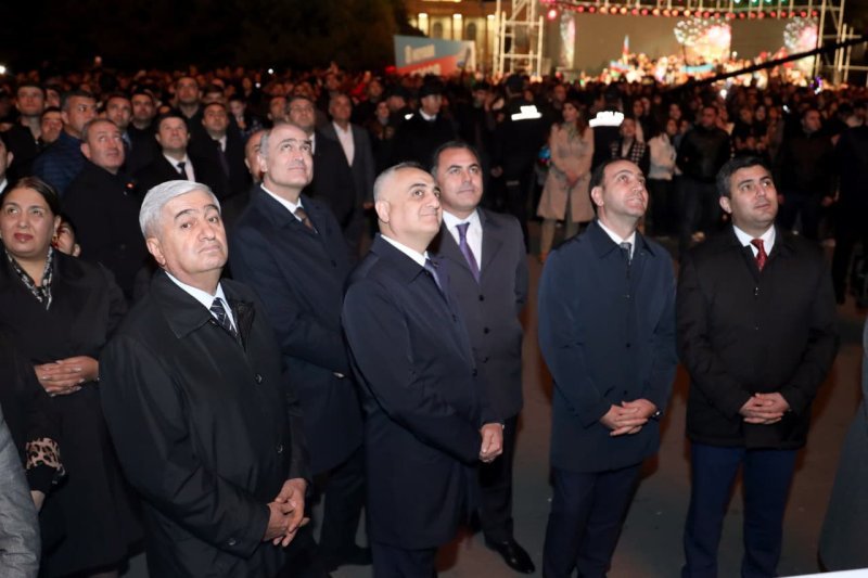 Naxçıvanda Zəfərin 5-ci ildönümü böyük coşqu ilə qeyd edilib -