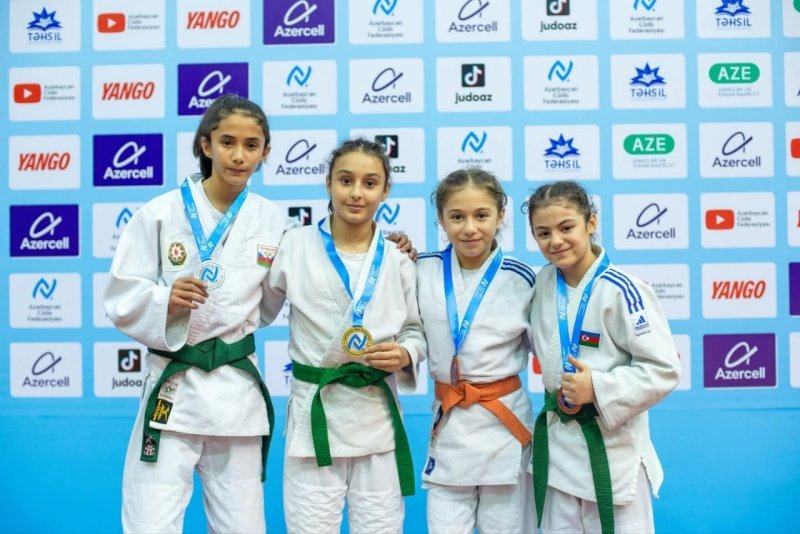 Naxçıvanlı cüdoçular ölkə liqasının mükafatçıları arasında yer alıblar